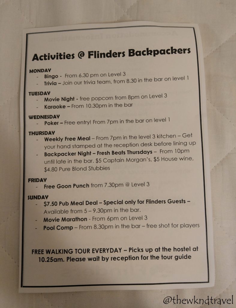 Hostel Of The Day FLINDERS BACKPACKERS MELBOURNE BudgetFriendly & Extremely Popular Hostel